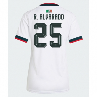 Billige Fotballdrakt Mexico Roberto Alvarado #25 Replika Bortedrakt Dame VM 2026 Kortermet